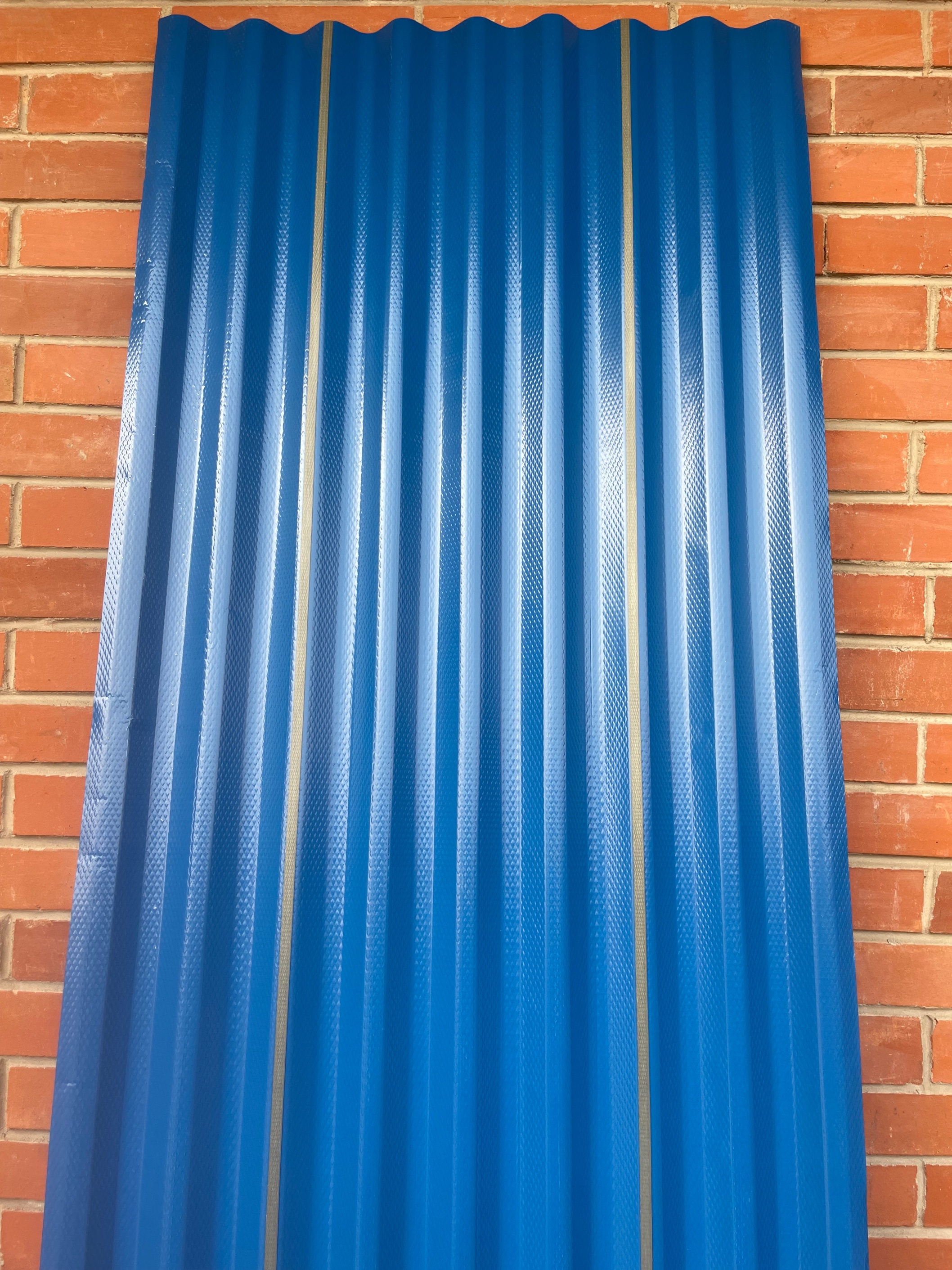 Corrugated Blue